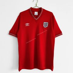 84-87 Retro Version England Away Red Thailand Soccer Jersey AAA-C1046