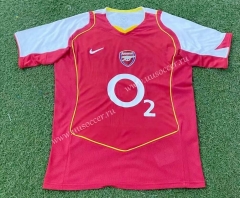 04-05 Retro Version Arsenal Home Red Thailand Soccer Jersey AAA-503