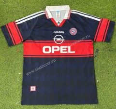 1997-99 Bayern München Home Blue Thailand Soccer Jersey AAA-503