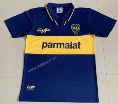 1994 Retro Version Boca Juniors Home Blue Thailand Soccer Jersey-AY
