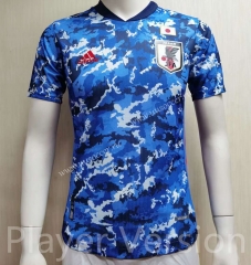 Player version Japan Home Blue Thailand Soccer jersey AAA-807