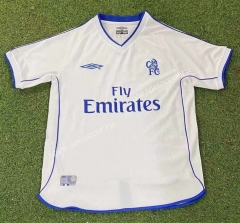01-03 Retro Version Away White Thailand Soccer Jersey AAA-503