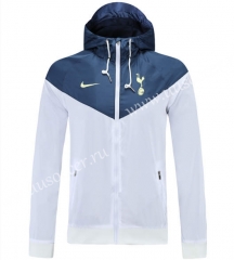 2021-2022 Tottenham Hotspur White Trench Coats With Hat-LH