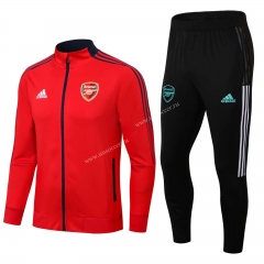 2021-2022 Arsenal Red Thailand Soccer Jacket Uniform-411