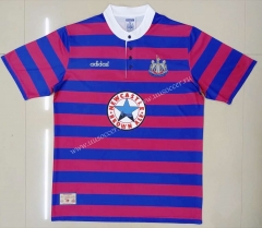 96-97 Retro Version Newcastle United Home Red&White Thailand Soccer Jersey AAA-HR