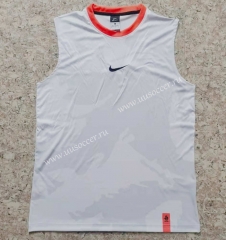 06 Netherlands White Thailand Soccer Jersey Vest-2038