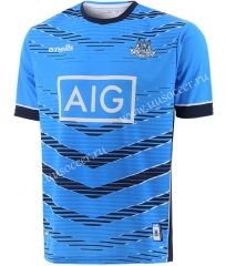 (S-5xl)2021-2022GAA  Berlin Blue Traning Rugby Shirt
