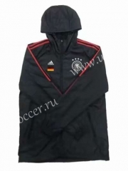 2021-2022 Germany Black Trench Coats With Hat-GDP