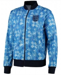 2021-2022 England Blue Soccer Thailand Jacket-HR
