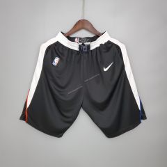 2021 City EditionNBA Los Angeles Clippers Black  Shorts-CS
