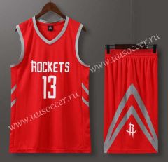 Houston Rockets NBA Red  #13 Jersey-613