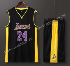 Lakers NBA Black #24 Jersey-613