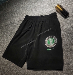 2021-2022 Nigeria Black Thailand Soccer Shorts-DD1