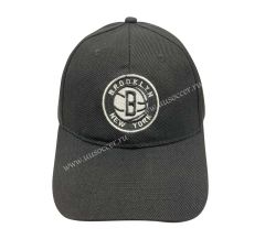 Brooklyn Nets Gray&Black Basketball Hat