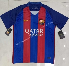 16-17 Retro Version Barcelona  Home Red & Blue Thailand Soccer Jersey AAA-905