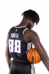 NBA Sacramentos Kings Black  #88 Jersey
