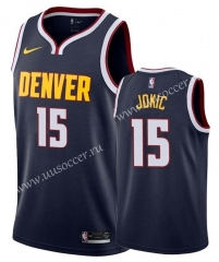 2021 NBA Denver Nuggets Black#15 Jersey