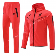 2021-22 Liverpool  Red Uniform With Hat-LH