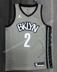Flying man  NBA Brooder Jeklyn Nets Grey #2 -311