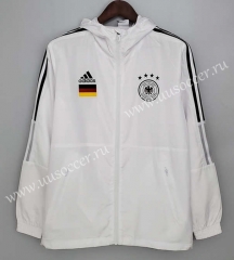 2021-2022 Germany White Trench Coats With Hat-DD1