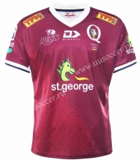 2021-2022 Quince Red Rugby Shirt