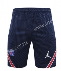 2021-2022  Paris SG Blue Thailand Soccer Shorts-418