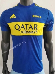 2021-2022 Boca Juniors Home Blue Thailand Soccer Jersey AAA-518