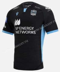 21-22 Glasgow Warriors Black Rugby Jersey