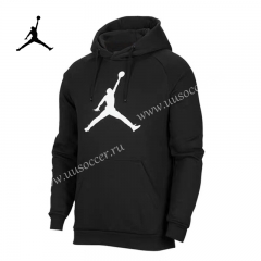 21-22 Jordan Black Thailand Soccer Tracksuit With Hat-CS