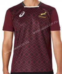 21-22 South Africa Red Thailand Rugby Jersey
