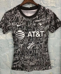 Special edition 21-22  Club America Black  Female Thailand Soccer Jersey AAA-802