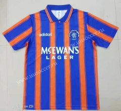 Retro Version93-94 Rangers  Blue&Red Thailand Soccer Jersey AAA-HR