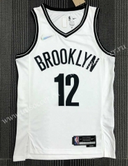 75th Anniversary Edition   NBA Brooder Jeklyn Nets White #12-311