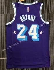 21-22 City Edition NBA Lakers Purple #24  Jersey-311