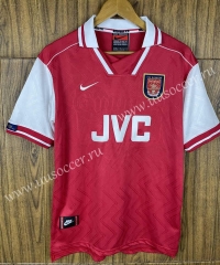 Retro Version 96-97 Arsenal Home Red Thailand Soccer Jersey AAA-SL