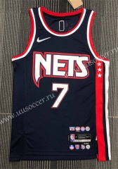 21-22 75th Anniversary Edition   NBA Brooder Jeklyn Nets Black  #7-311