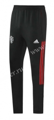 2021-2022 Manchester united Black Thailand Soccer pant-LH