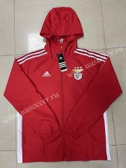 2021-2022 Benfica Red Trench Coats With Hat-815