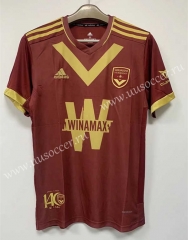 2021-2022 FC Girondins de Bordeaux Home Red Thailand Soccer Jersey AAA-XY
