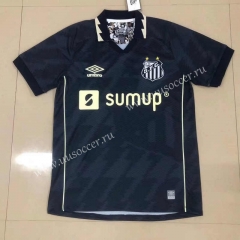 2021-2022 Santos FC 2nd Away Black Thailand Soccer Jersey AAA-908