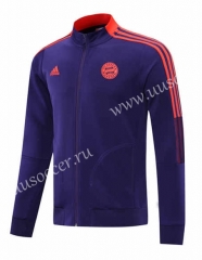 21-22 Bayern München Purple Traning Soccer Jacket-LH