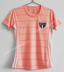 2021-22 Sao Paulo Futebol Pink Thailand Women Soccer Jersey AAA-c1046