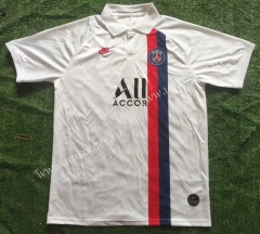 19-20 Retro Version Paris SG Away White Thailand Soccer Jersey AAA-817