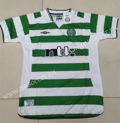 Retro Version Celtic Home Green Thailand Soccer Jersey AAA-DD3