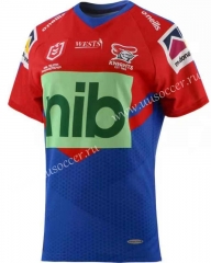 21-22 Knights Home Blue & Red Thailand Rugby Shirt
