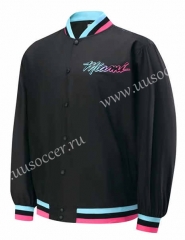 21-22 NBA Miami Heat Black Jacket Top-SJ