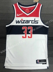 75th anniversary NBA Washington Wizards Red #33 Jersey-311