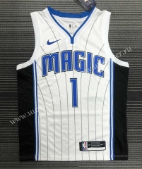 21-22 NBA Orlando Magic White #1 Jersey-CS