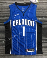 21-22 NBA Orlando Magic Blue #1 Jersey-CS