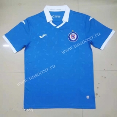 Championship Edition 2021-2022 Cruz Azul Blue Thailand Soccer Jersey AAA-HR